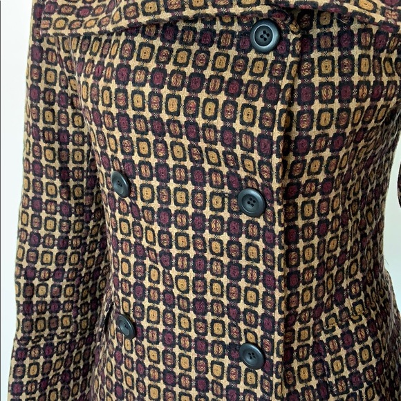 H & M Retro 5-Button Double Breasted Peacoat - Picture 3 of 8